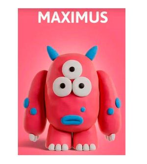 Massinha Air Clay - Creative Monstro Maximus