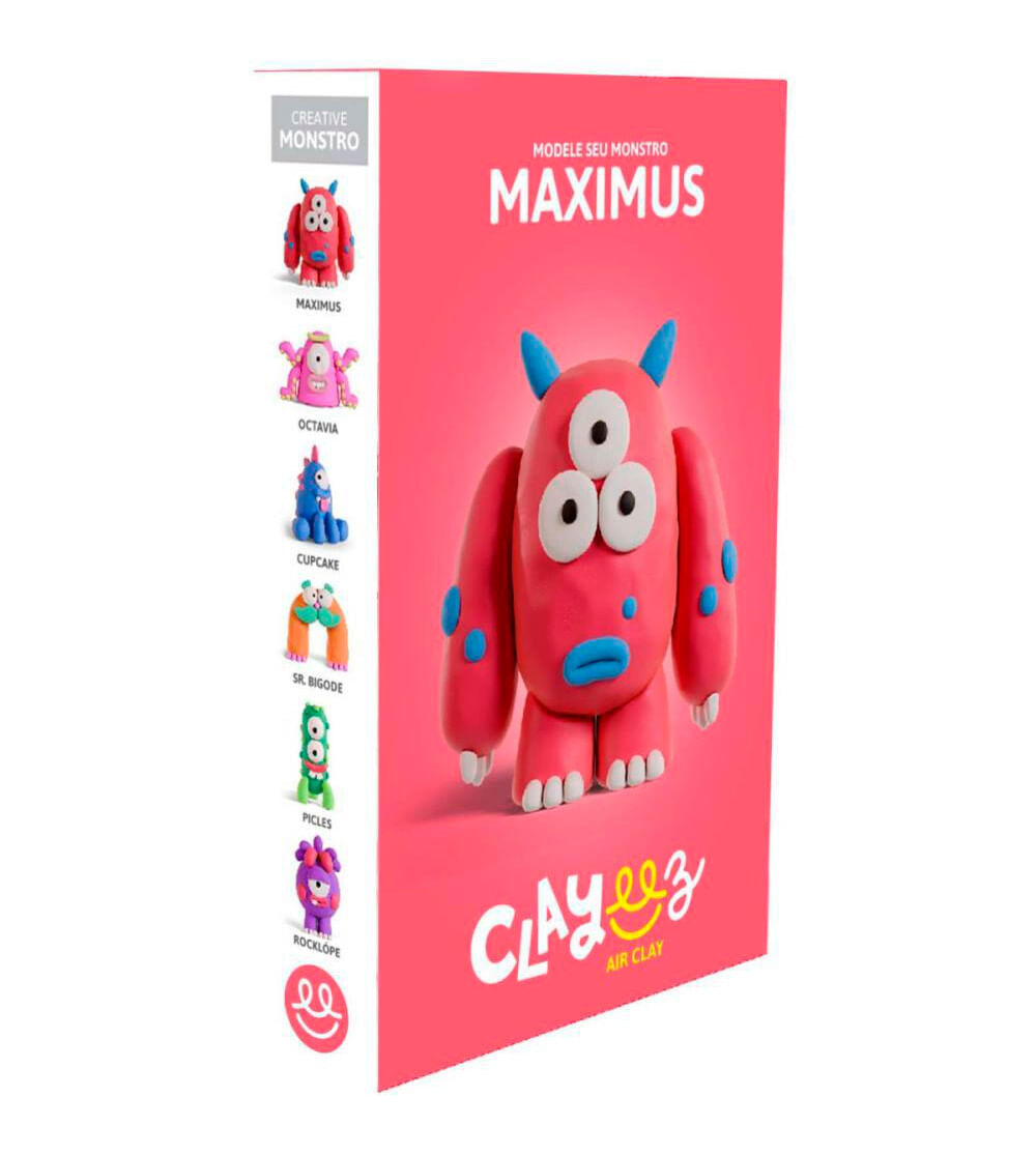 Massinha Air Clay - Creative Monstro Maximus - Alô Bebê - Loja Oficial