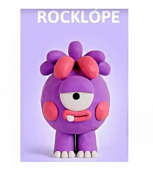 Massinha Air Clay - Creative Monstro Rocklópe