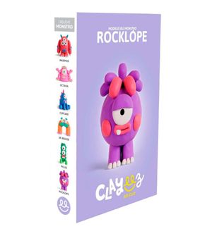 Massinha Air Clay - Creative Monstro Rocklópe