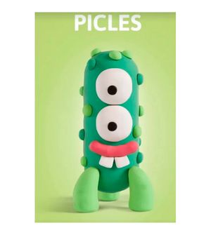 Massinha Air Clay - Creative Monstro Picles