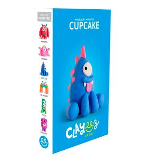 Massinha Air Clay - Creative Monstro Cupcake