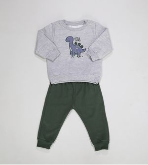Conjunto Moletom Little Dino