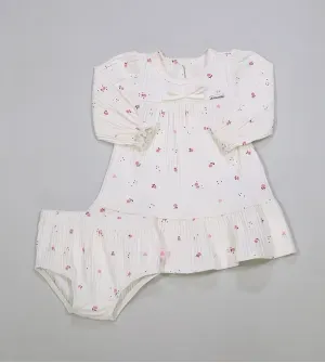 Vestido/Calcinha Rosas
