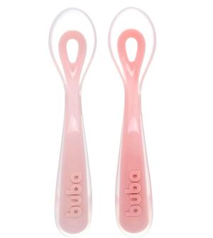Kit 2 Colheres em Silicone para Auto Alimentação