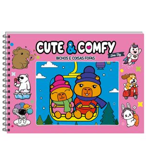 Livro Cute & Comfy Série Big Capa Dura - Bichos