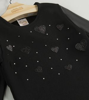 Conjunto Corações e Brilho