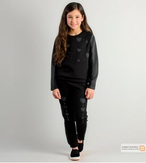 Conjunto Corações e Brilho