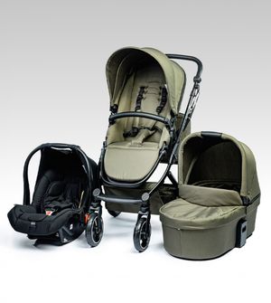Carrinho COMO 4 com Bebê Conforto e Moisés ABC Design