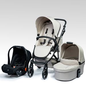 Carrinho COMO 4 com Bebê Conforto e Moisés ABC Design