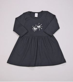 Vestido Manga Longa Borboletinha