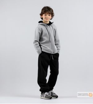 Conjunto Moletom com Capuz Estilo