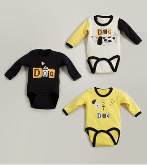 Kit Body Cachorro com 3 unidades