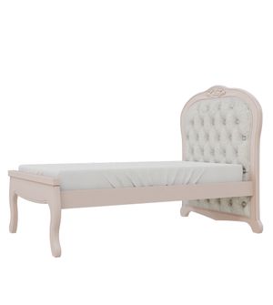 Berço Americano Ópera com Capitonê Sarja Rústico