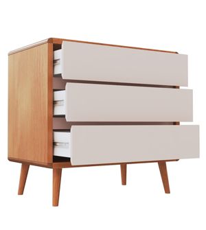 Cômoda Sonhos Up 3 Gavetas Cia do Móvel