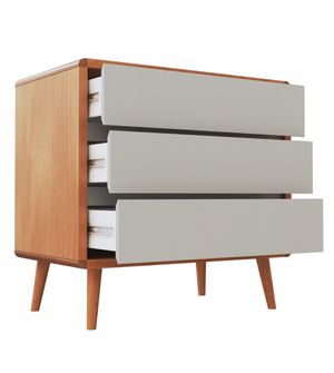 Cômoda Sonhos Up 3 Gavetas Cia do Móvel