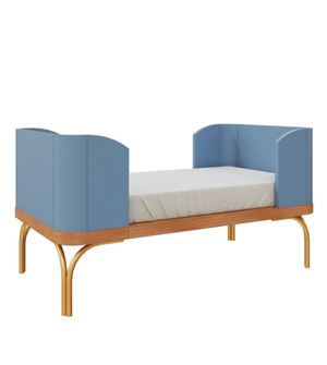 Berço 3 em 1 Aquarela - Cia do Móvel