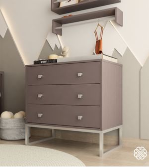 Cômoda Fio com 3 Gavetas - Cia do Móvel