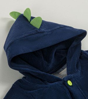 Macacão Plush com Capuz Dinossauro