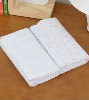 Cueiro Estampado Flanelado Flechas com 2 Peças