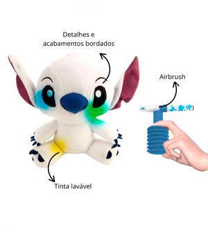 Pelúcia para Pintar e Decorar Stitch