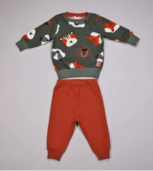 Conjunto Moletom Floresta