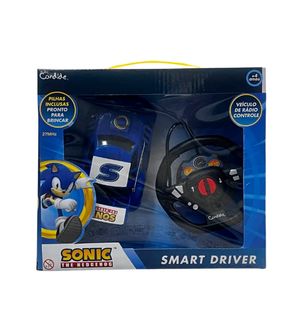 Carrinho de Controle Remoto Smart Driver Sonic
