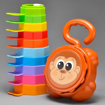 Empilha Baby Animais Macaco