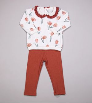 Conjunto Moletinho Tulipas