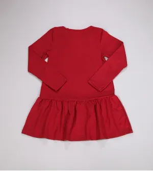 Vestido Manga Longa Laço