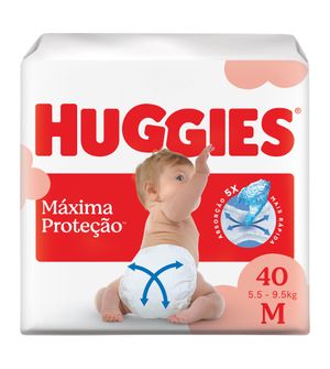 Fralda Huggies Máxima Proteção