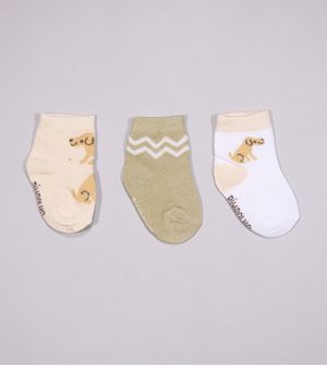 Kit Meia Colorida RN com 3 Unidades - 300787