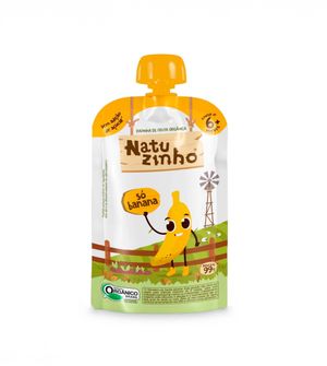 Papinha Orgânica Natuzinho Só Banana 99g