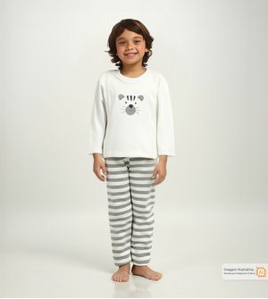 Conjunto Pijama Plush Tigre