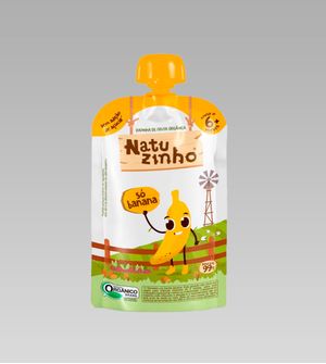 Papinha Orgânica Natuzinho Só Banana 99g