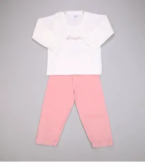 Conjunto Pijama Plush Rosas