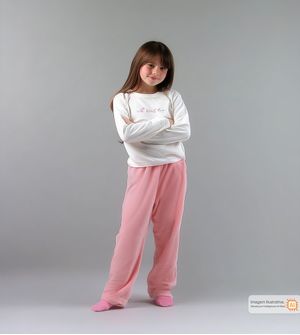 Conjunto Pijama Plush Rosas