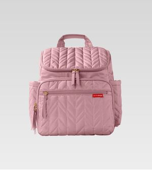 Mochila Maternidade Forma Rosa
