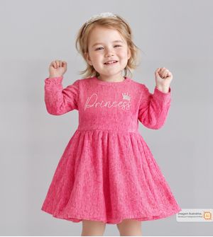 Vestido Manga Longa Princess