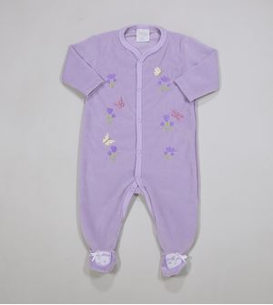 Macacão Plush Borboletas - 252212