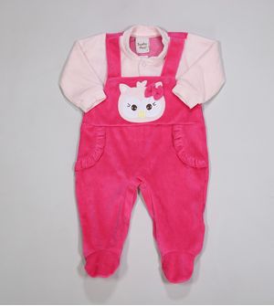 Macacão Plush Corujinha - 18321