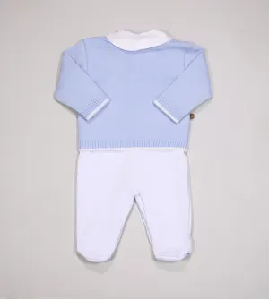 Saída Maternidade Tricot Com Manta - 725024