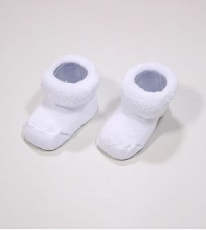 Pantufa Atoalhada Branco - 0115