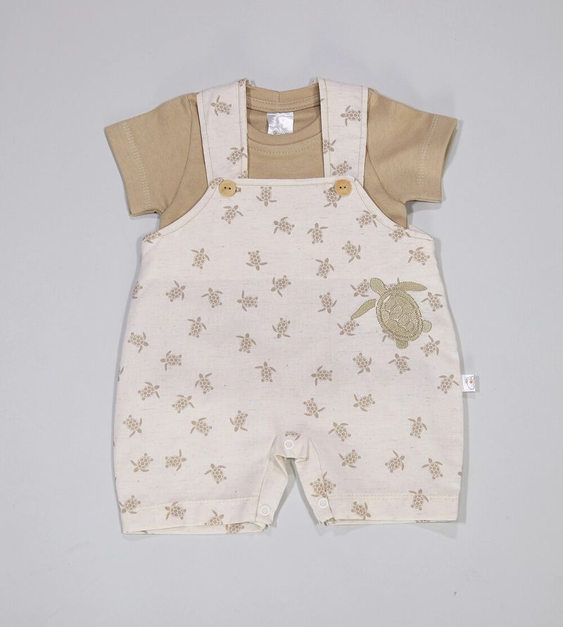 Jardineira-Blusa