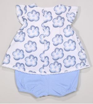 Macaquinho Daisy Blue - 2919