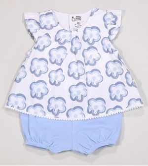 Macaquinho Daisy Blue - 2919