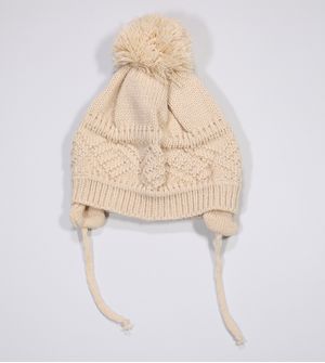 Touca Bebê Acrílica Pompom - 8442