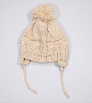Touca Bebê Acrílica Pompom - 8442