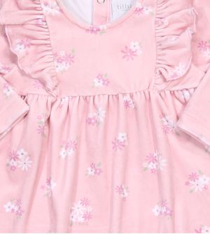 Vestido Plush Flores - 245201