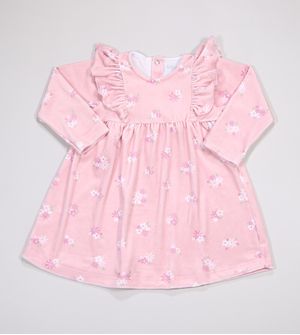 Vestido Plush Flores - 245201